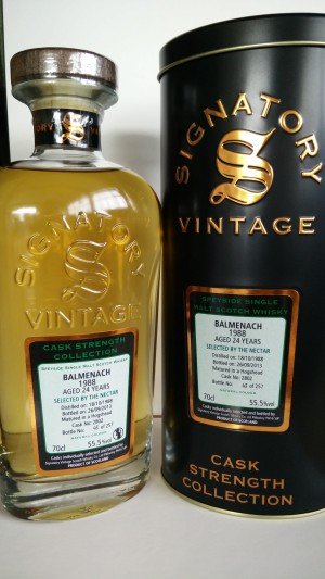 Balmenach 1988 - Signatory Vintage for the Nectar