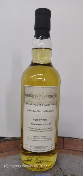 Glen Ord 2012 - Whiskybroker