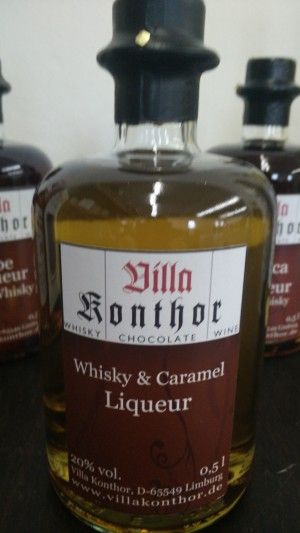 Whisky & Caramel Liqueur - Villa Konthor