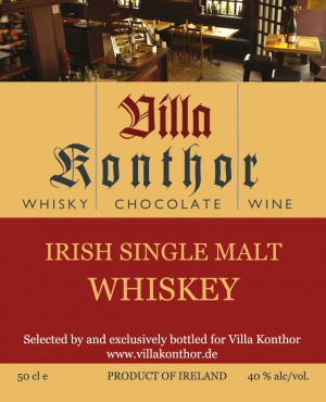 Irish Single Malt Whiskey - Villa Konthor