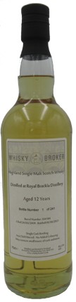 Royal Brackla 2009 - Whiskybroker
