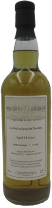 Speyside Distillery 1997 - Whiskybroker